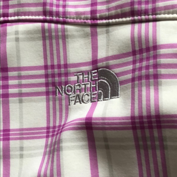 Plaid North Face soft shell - Picture 2 of 5